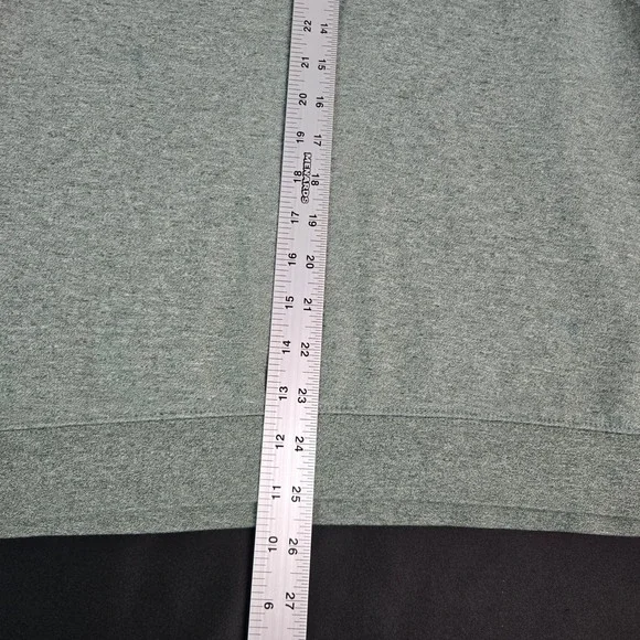 Johnnie O Quarter Zip Golf Pullover Sweatshirt Heather Green Men's Medium - Picture 5 of 7